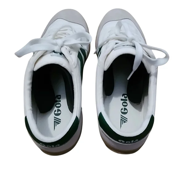 Gola White and Green Sneakers - Picture 9 of 11